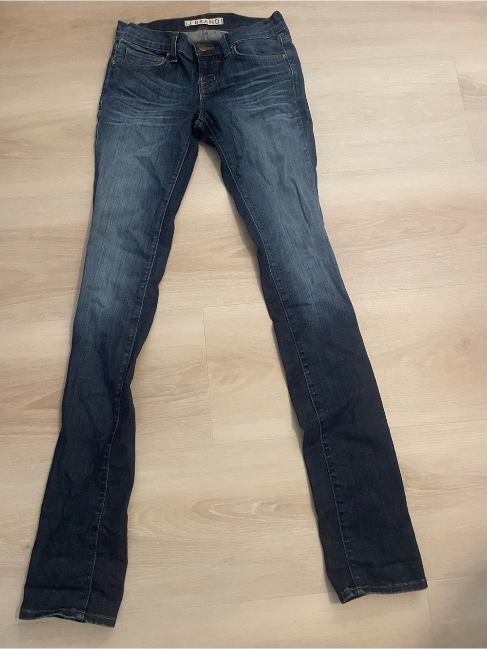 J Brand Dark Blue Skinny Jeans